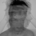 blurred portrait of a man